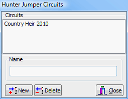 Hunter Jumper Circuits Dialog