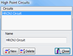 High Point Circuit Circuits Dialog